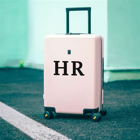 Luggage Stickers Initials