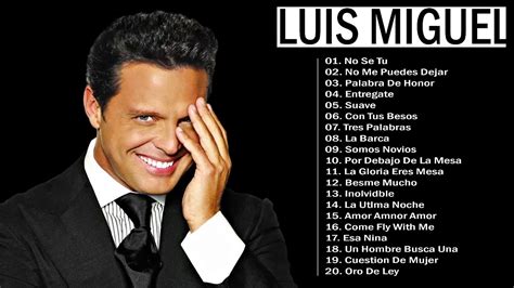 luis miguel albums youtube