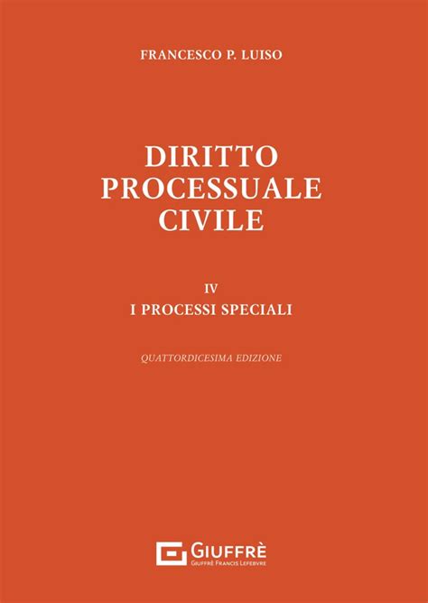 Review Of Luiso Diritto Processuale Civile Latest