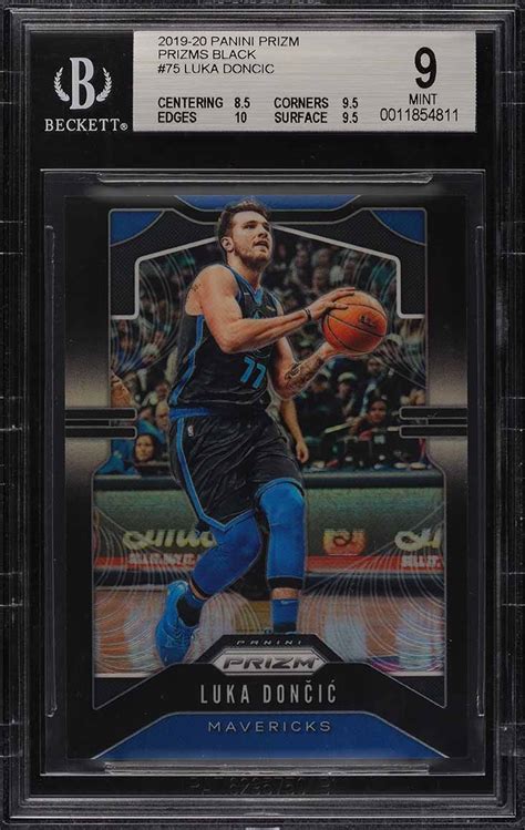 luka doncic prizm black 1/1