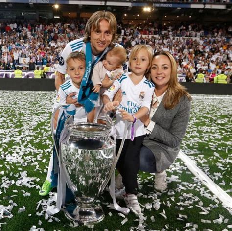 luka modric wife and kids