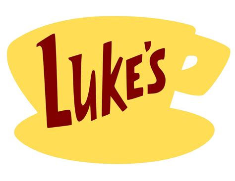Gilmore Girls Landmark Lukes Diner Logo SVG PNG Etsy