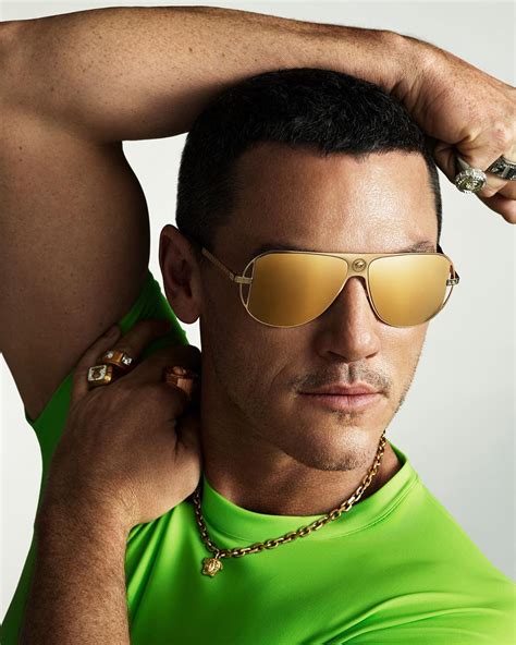 Luke Evans Versace
