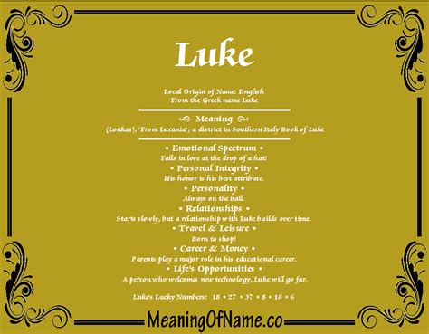 luke name meaning biblical
