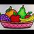 lukisan buah buahan simple