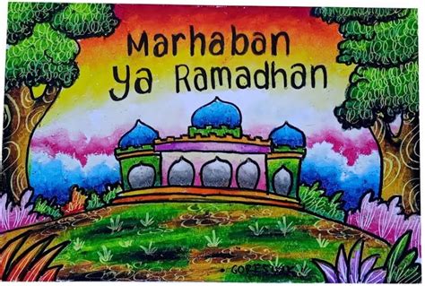bit by bit Poster / Gambar Mewarna Tema Ramadhan / Aidilfitri