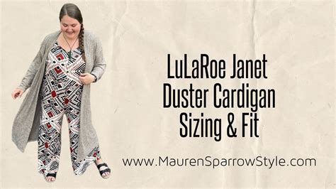 Lularoe Janet Size Chart