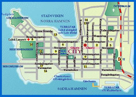 Turistkartor 19502000 Luleå kommun