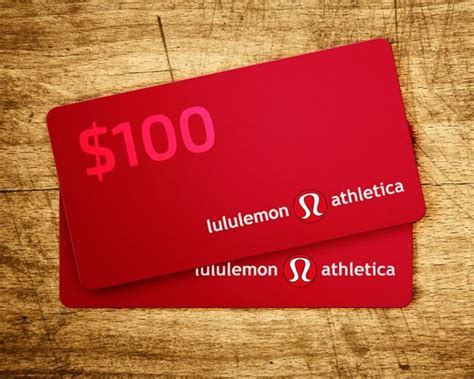 lululemon canada gift card