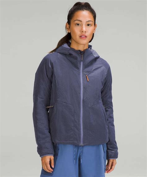 Lululemon Lightweight Insulated Hiking Jacket Peri Purple lulu fanatics
