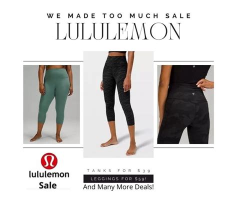 lululemon outlet clearance sale