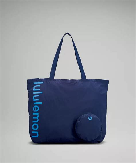lululemon packable tote bag