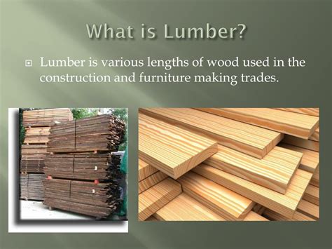 Lumber Define Noun