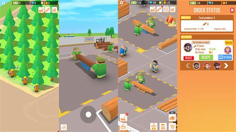 Lumber Inc Game Different Trees