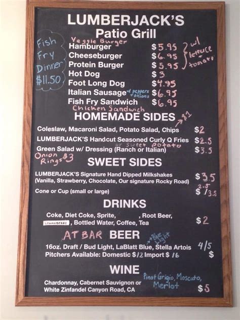 LumberJack's Patio Grill Restaurant 1000 River Rd, North Tonawanda