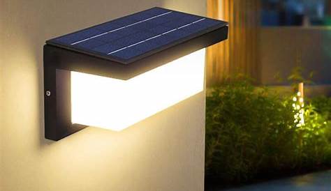 Lumiere Exterieur Solaire Gifi Lampe D'extérieur 8 LED Éclairage Extérieur