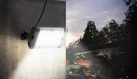 Lumiere Led Exterieur Solaire LED Lampe Jardin Extérieur éclairage Lumière Inox