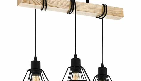 EGLO Townshend 5 Hanglamp in 2020 Hanglamp, Hout