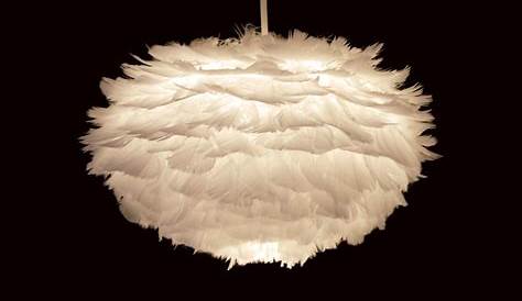 luminaire chambre plume