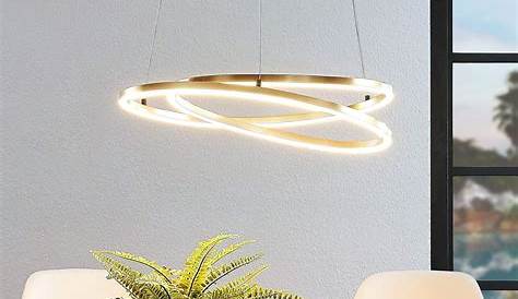 Luminaire Suspension Led LED En Forme Y Métallique Noir EEK A
