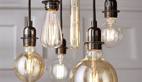 Lampe design industriel avec ampoule vintage Edison. Déco