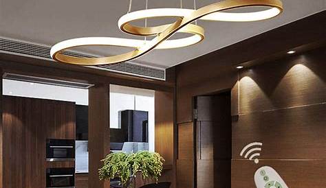 Luminaires Lighting Fixtures 40 60 80CM Modern LED Living Dining Room Pendant Lights