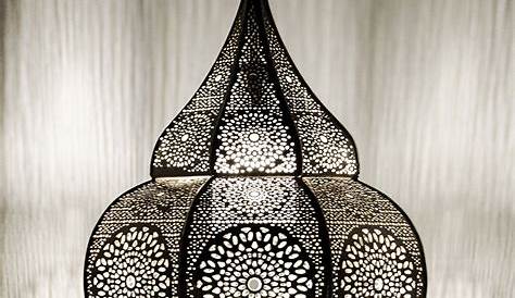 Lampe marocaine orientale en laiton Alanya par