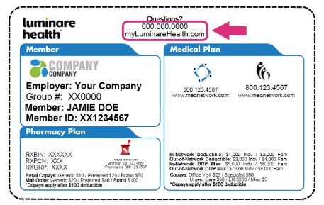 luminare health electronic payer id
