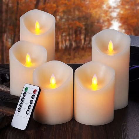 luminary candles with remote