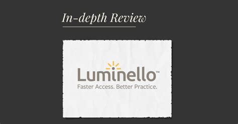 luminello ehr reviews