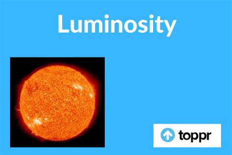luminosity meaning in tamil