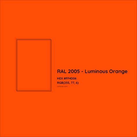 luminous orange hex code