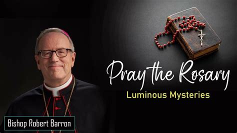 luminous rosary with bishop barron