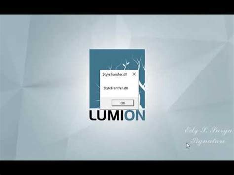 lumion10 styletransfer.dll