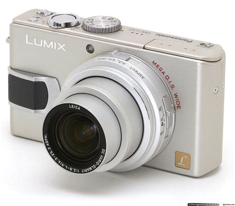 Panasonic Lumix DMCLX2 Digital Camera (Black) DMCLX2K B&H Photo
