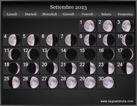 luna piena di settembre 2023