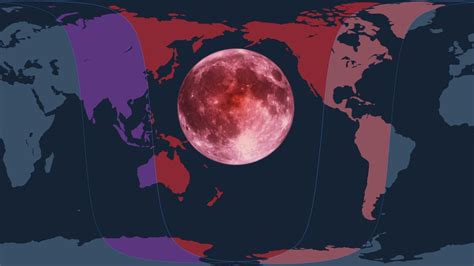 lunar eclipse tonight visibility map
