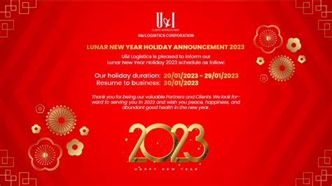 lunar new year holiday 2023