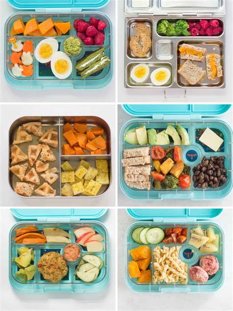Bento Box Lunch Ideas For Work or School Downshiftology