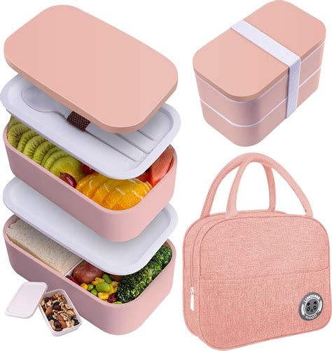Lunch Box Container Pink