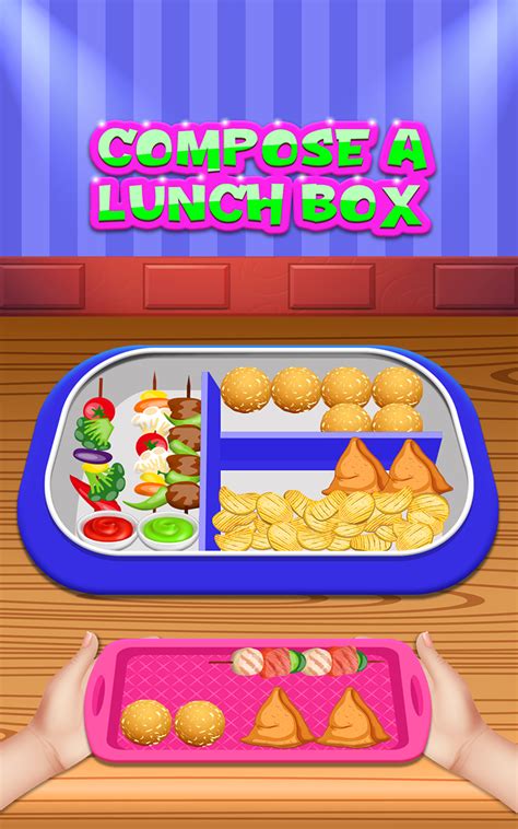 Lunch Box Game App