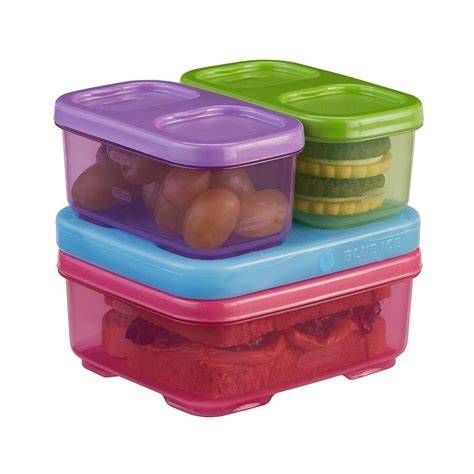 Rubbermaid LunchBlox Kids Lunch Box and Meal Prep Containers, 2 Pack