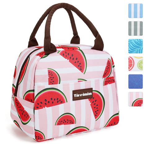 2019 New denim Lunch box portable tote heat insulated lunch bag storage