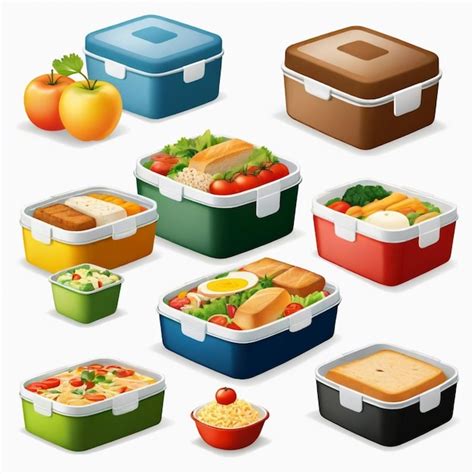 Lunch Box Vector