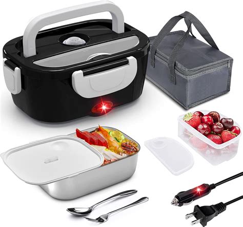 Portable Mini Electrical Food Warmer Lunch BoxHome, Office, Car 12V