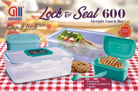 Easy Lock Stainless Steel Lunch Box 4 Layers (LB04)