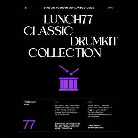 lunch77 drum kits
