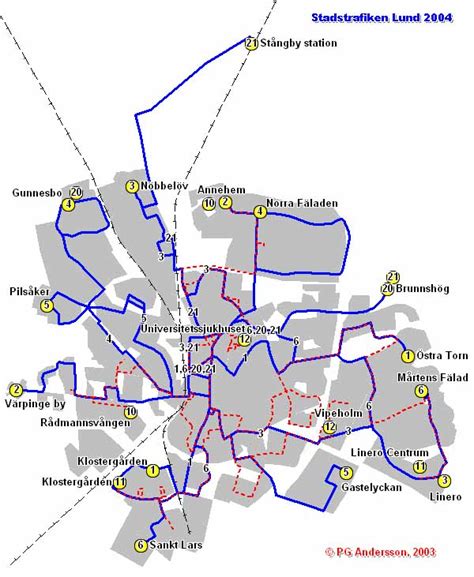 Lund City Map Lund Sweden • mappery