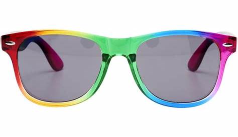 Des lunettes arc-en-ciel - Rainbow blog