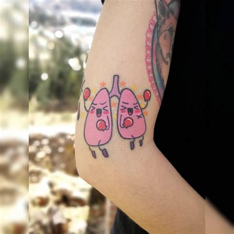 Cool Lung Tattoo Designs Ideas